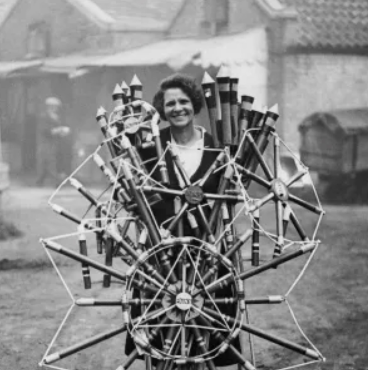 Fireworks for the High Street Purley Parade, Surrey 